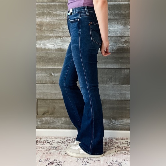 Judy blue bootcut jeans - never worn, washed once, no tags - Picture 10 of 14